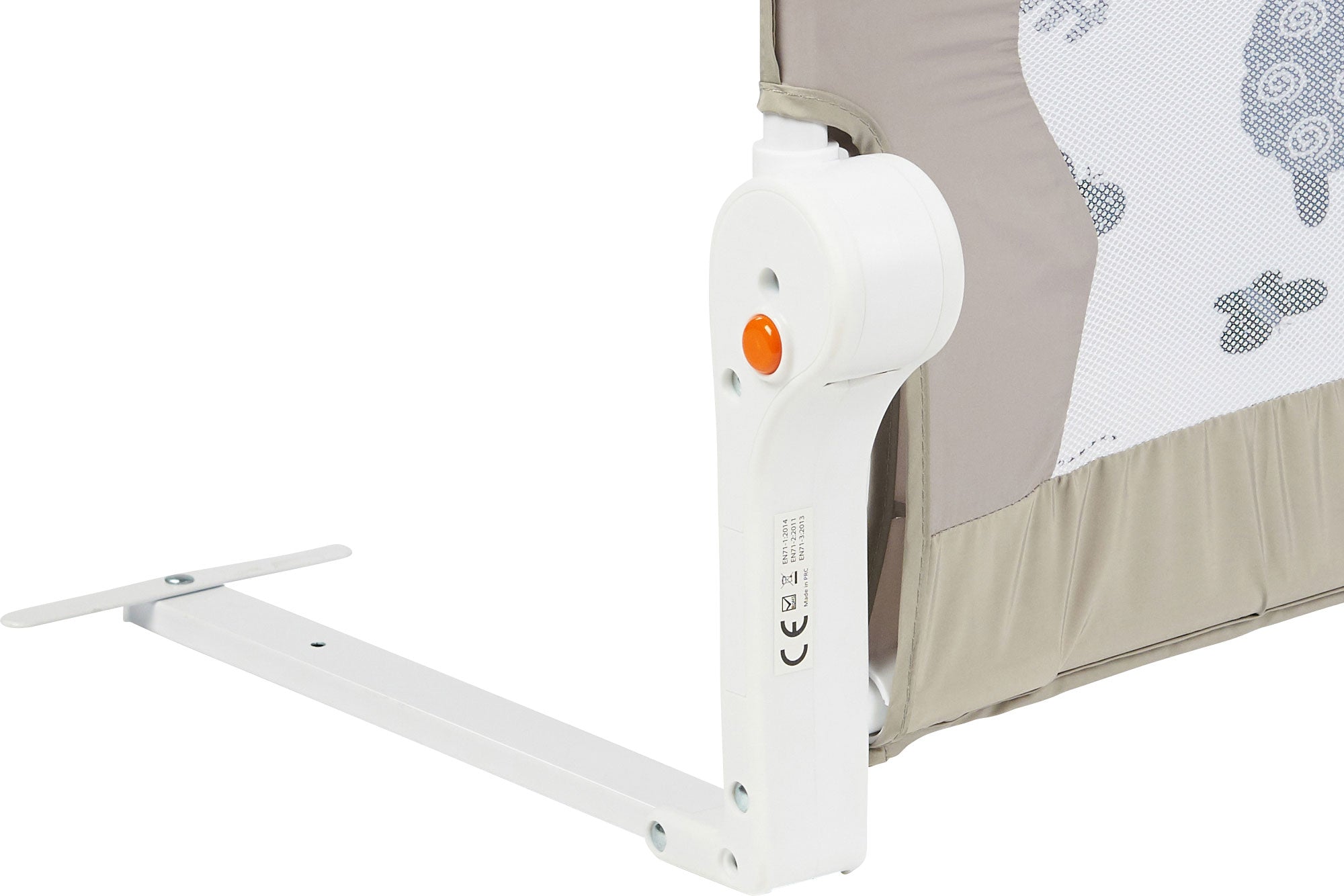 Bettgitter FINN Grau