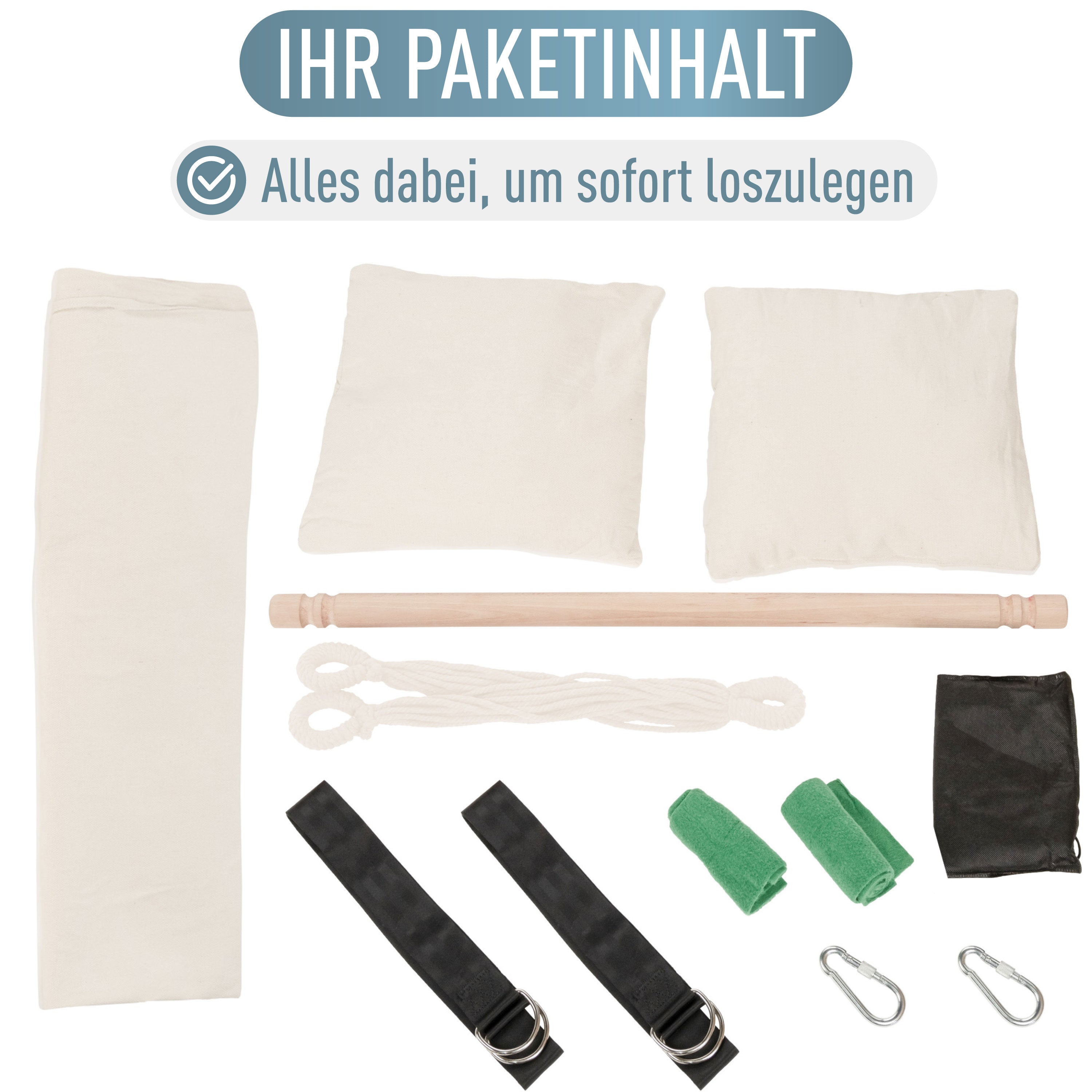 Kalea Hängesessel Weiß