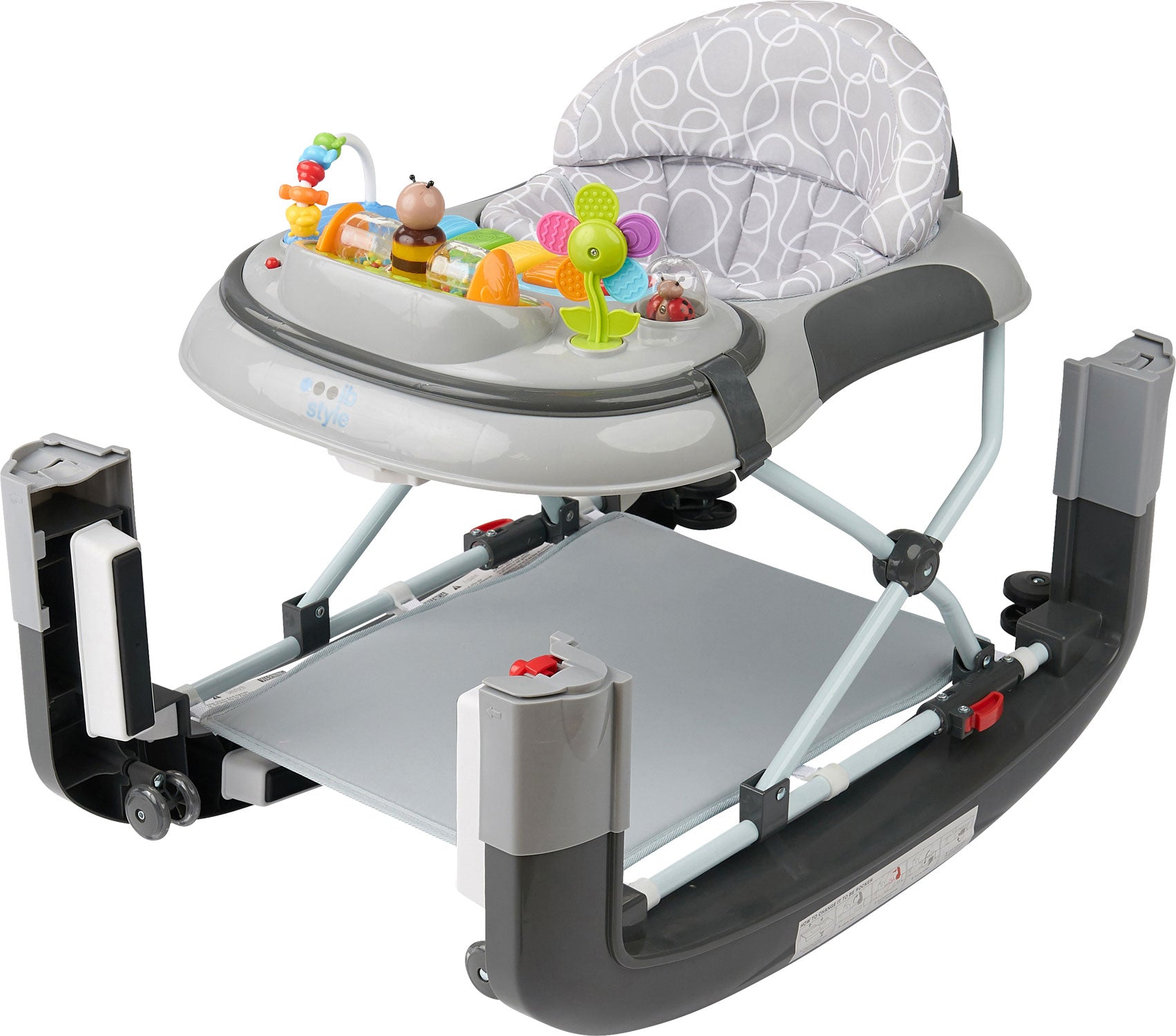 Little World Babywalker Grau