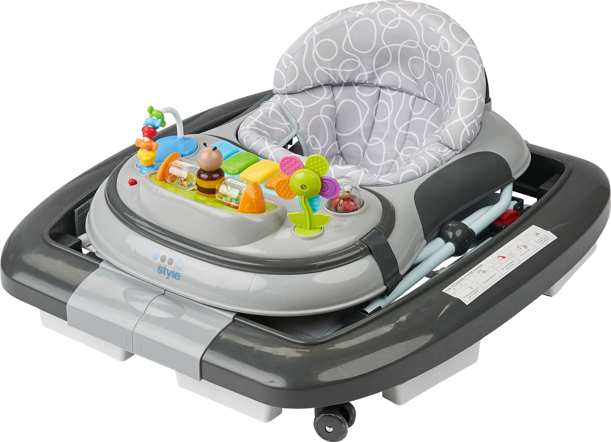 Little World Babywalker Grau