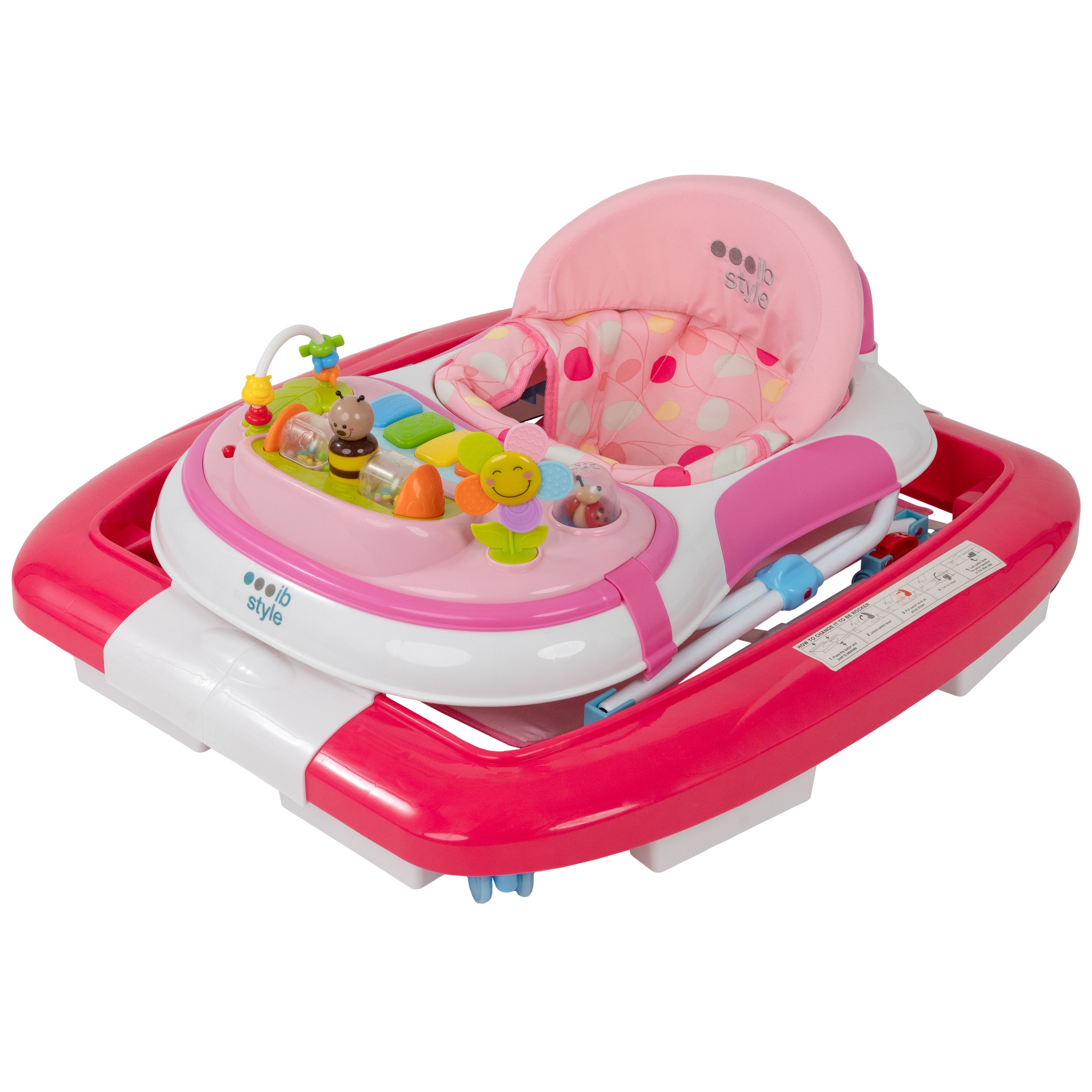Babywalker Little World Rosa