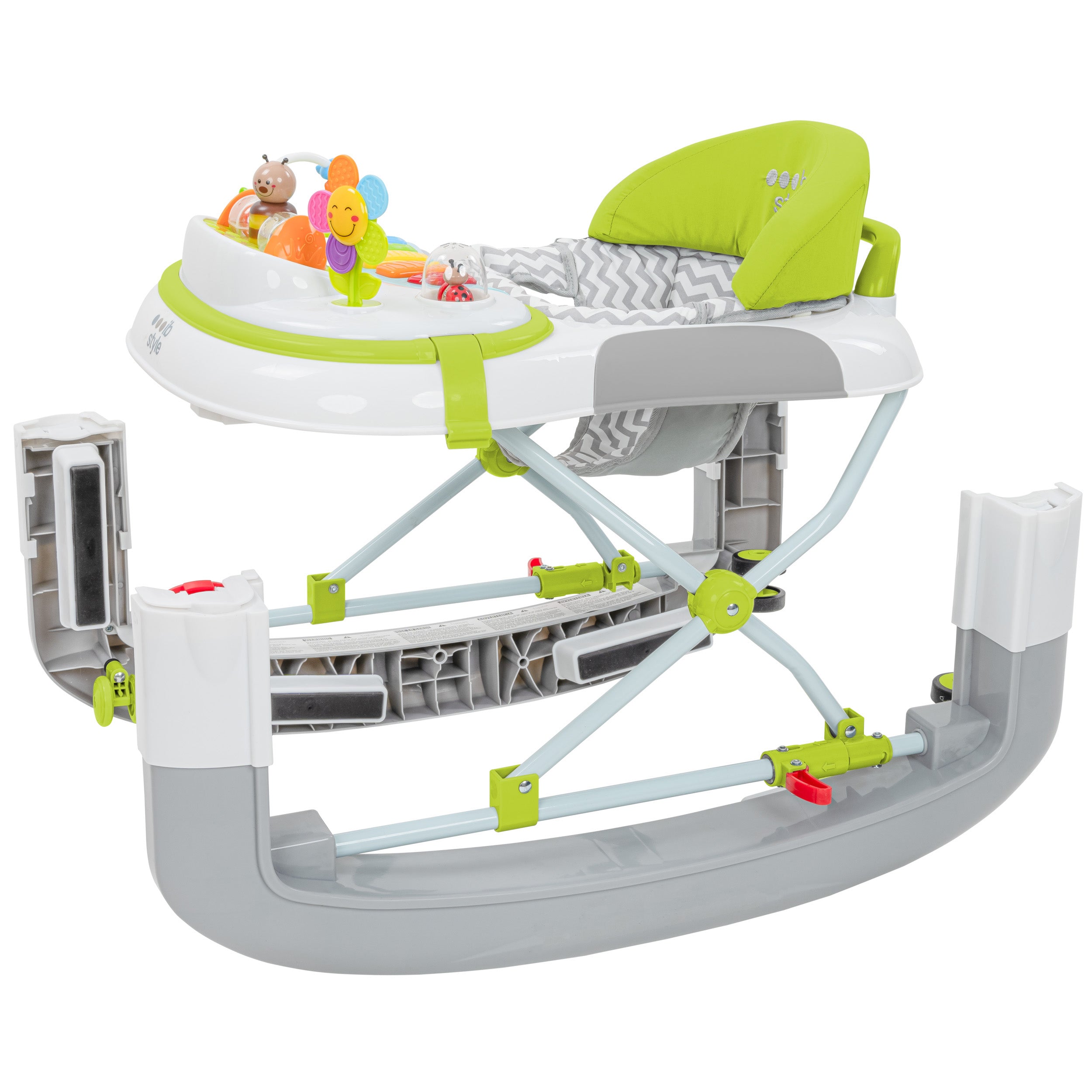 Babywalker Gehfrei Lauflernhilfe Wave Grün