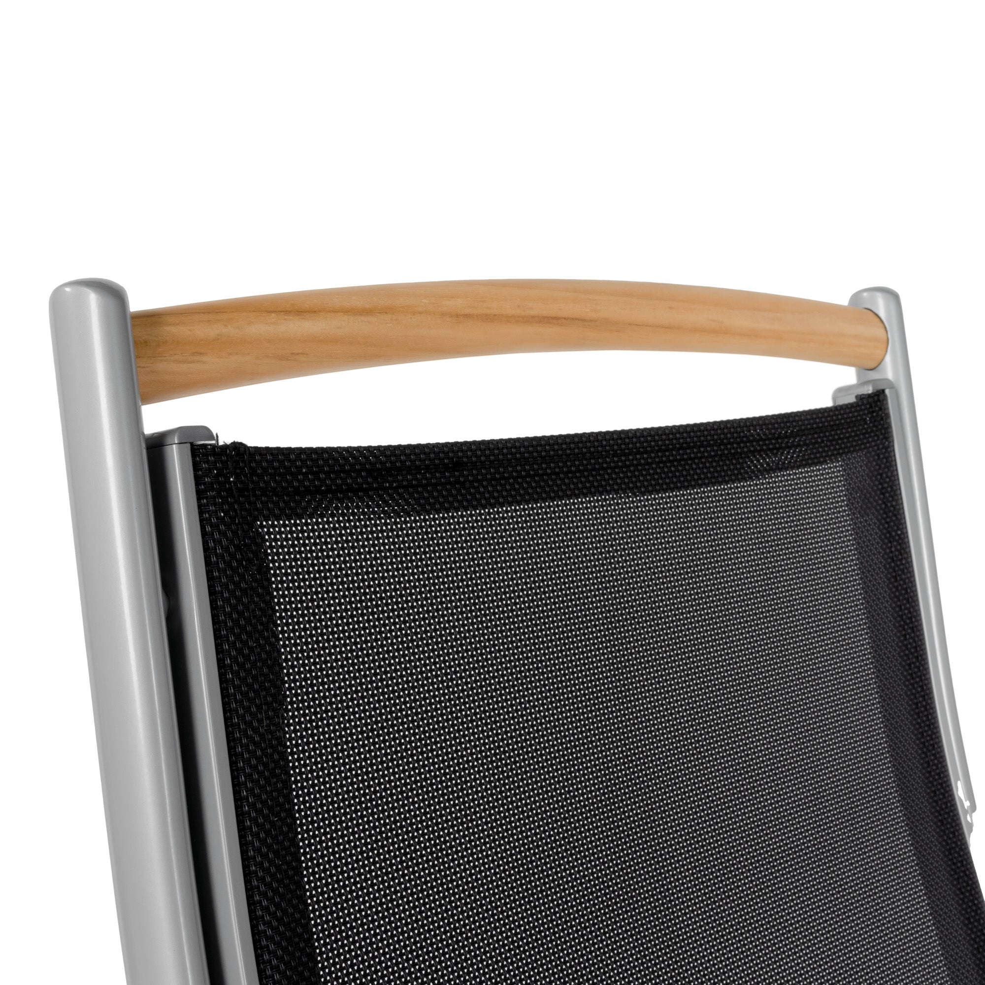 Gartenstühle Diplomat Set Silber Teak Holz ib style