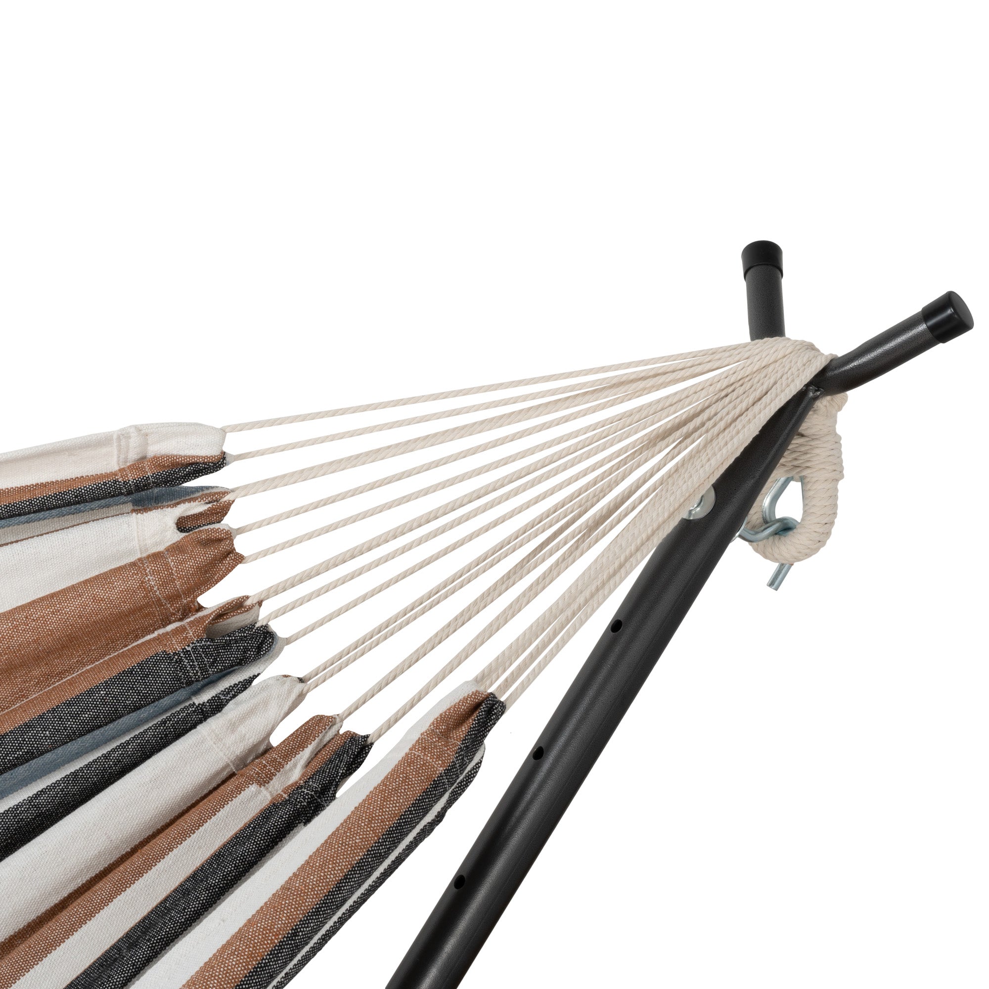 Hängematte Kalani Cappuccino mit Gestell ib style