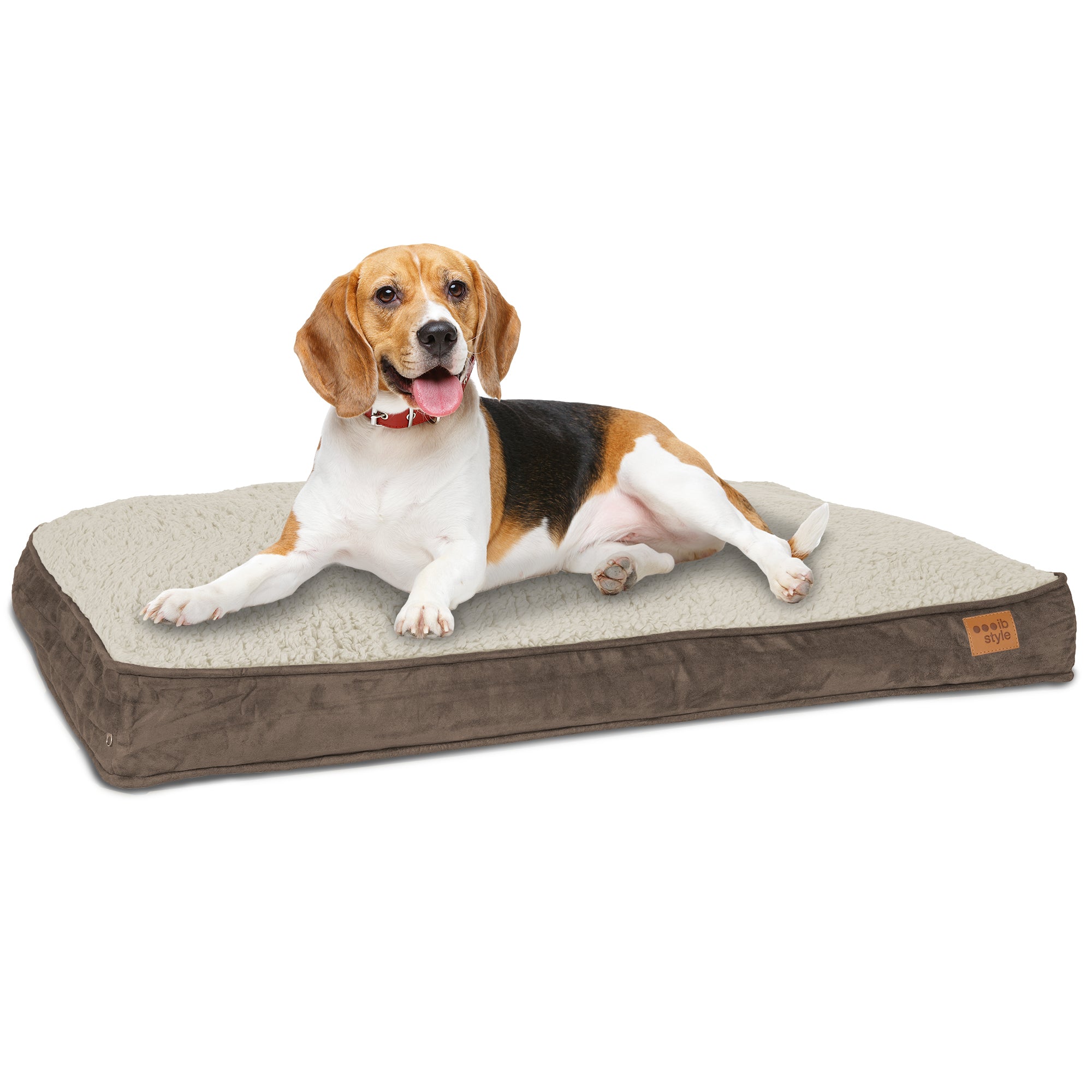 Hundebett Happy Dreams 82 x 58 x 9 cm Braun