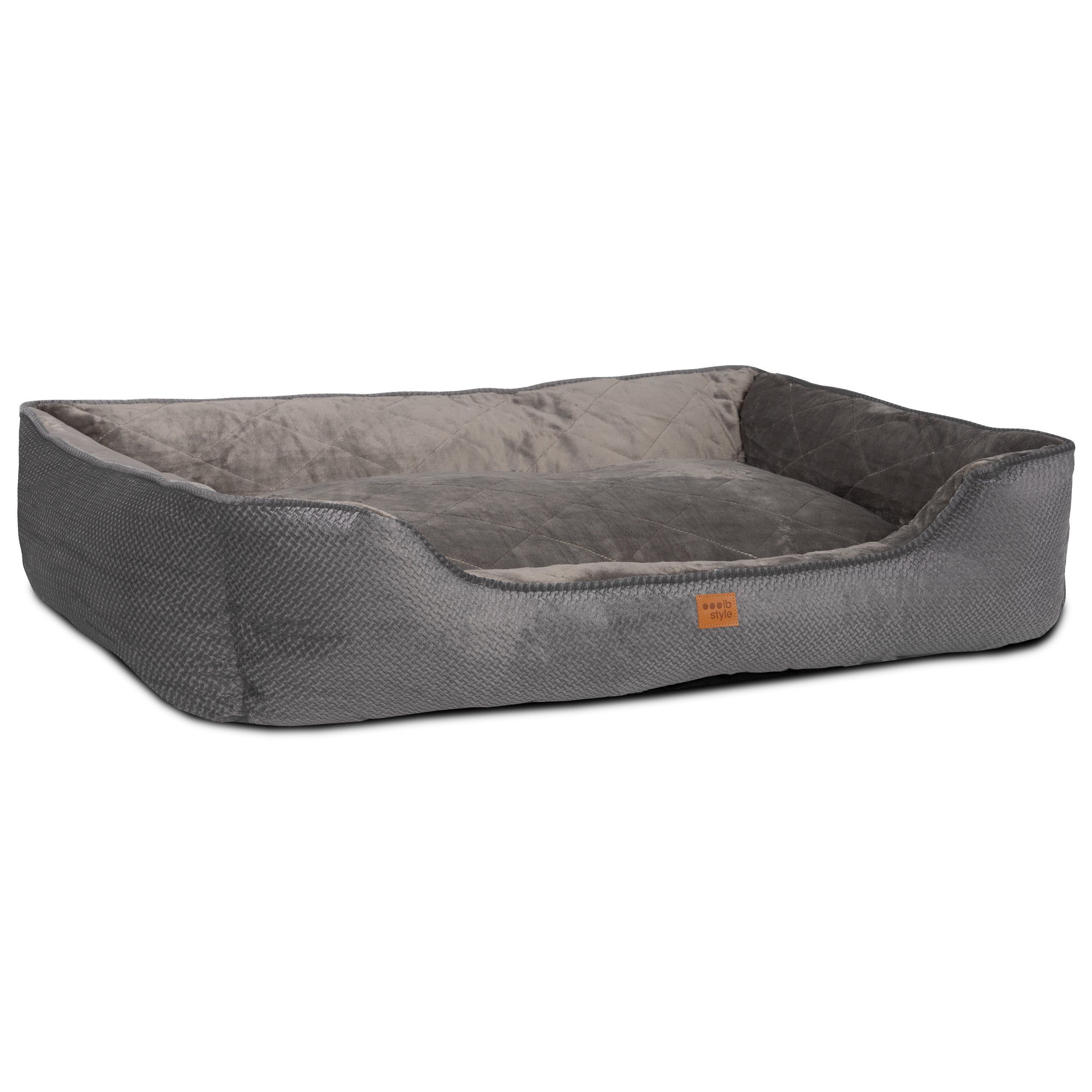 Happy Milo XL Hundebett Grau