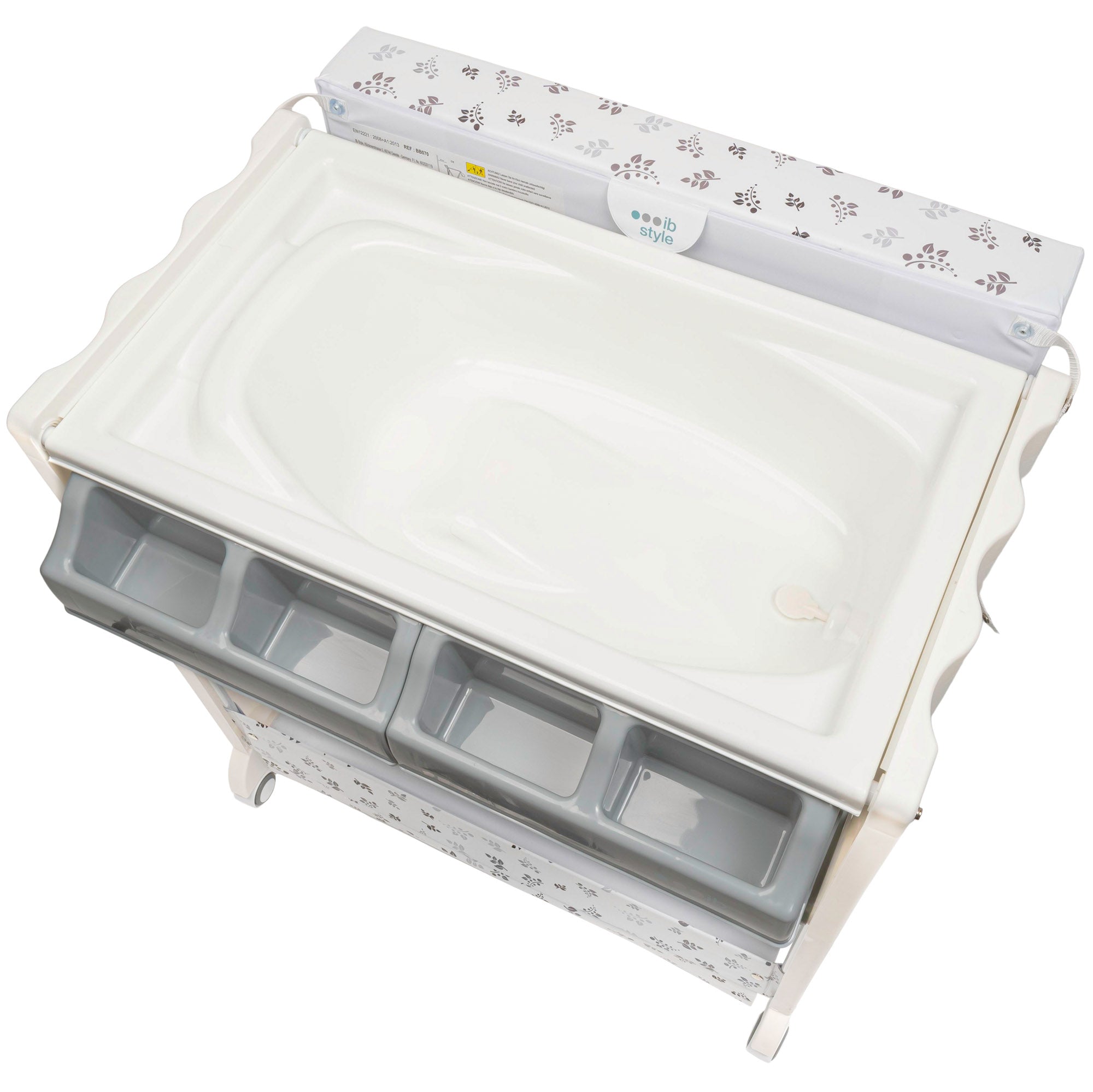 Mobiler Wickeltisch rollbar Isa Metric Giraffe