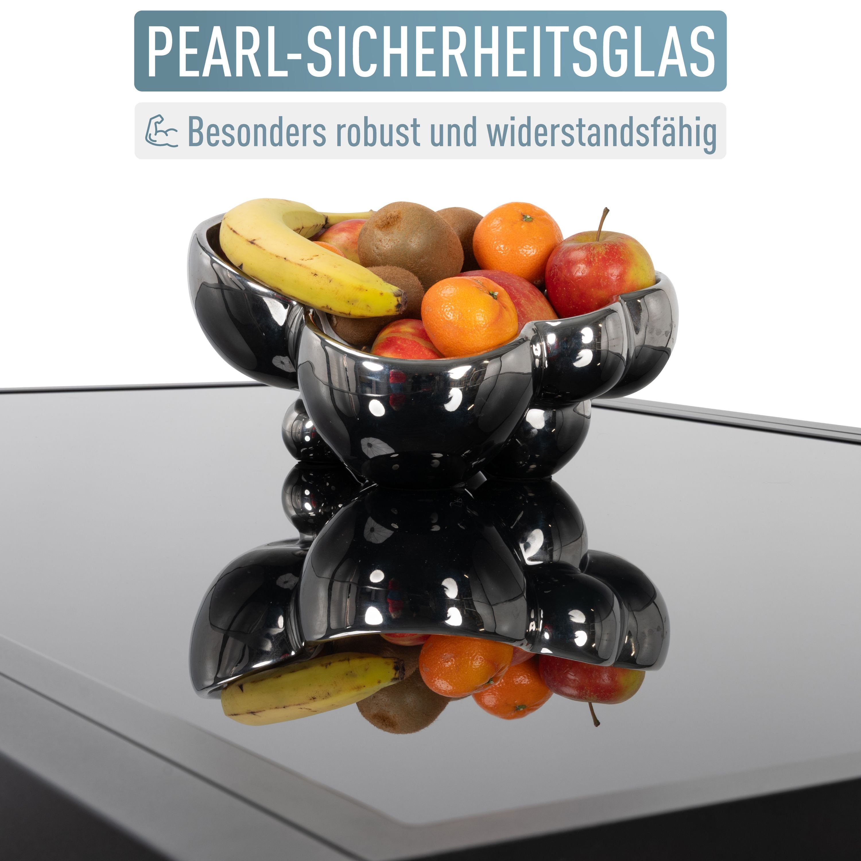 Diplomat XXL Ausziehtisch 135 - 270 cm schwarz