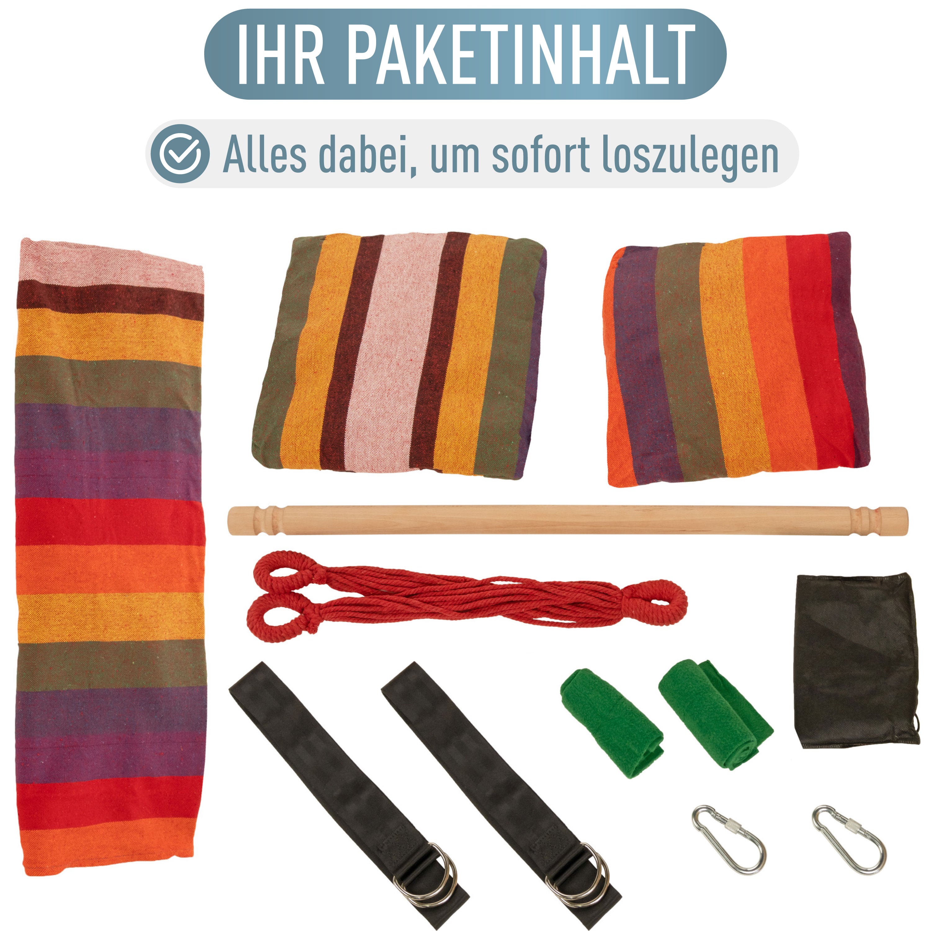 Kalea Hängesessel Regenbogen