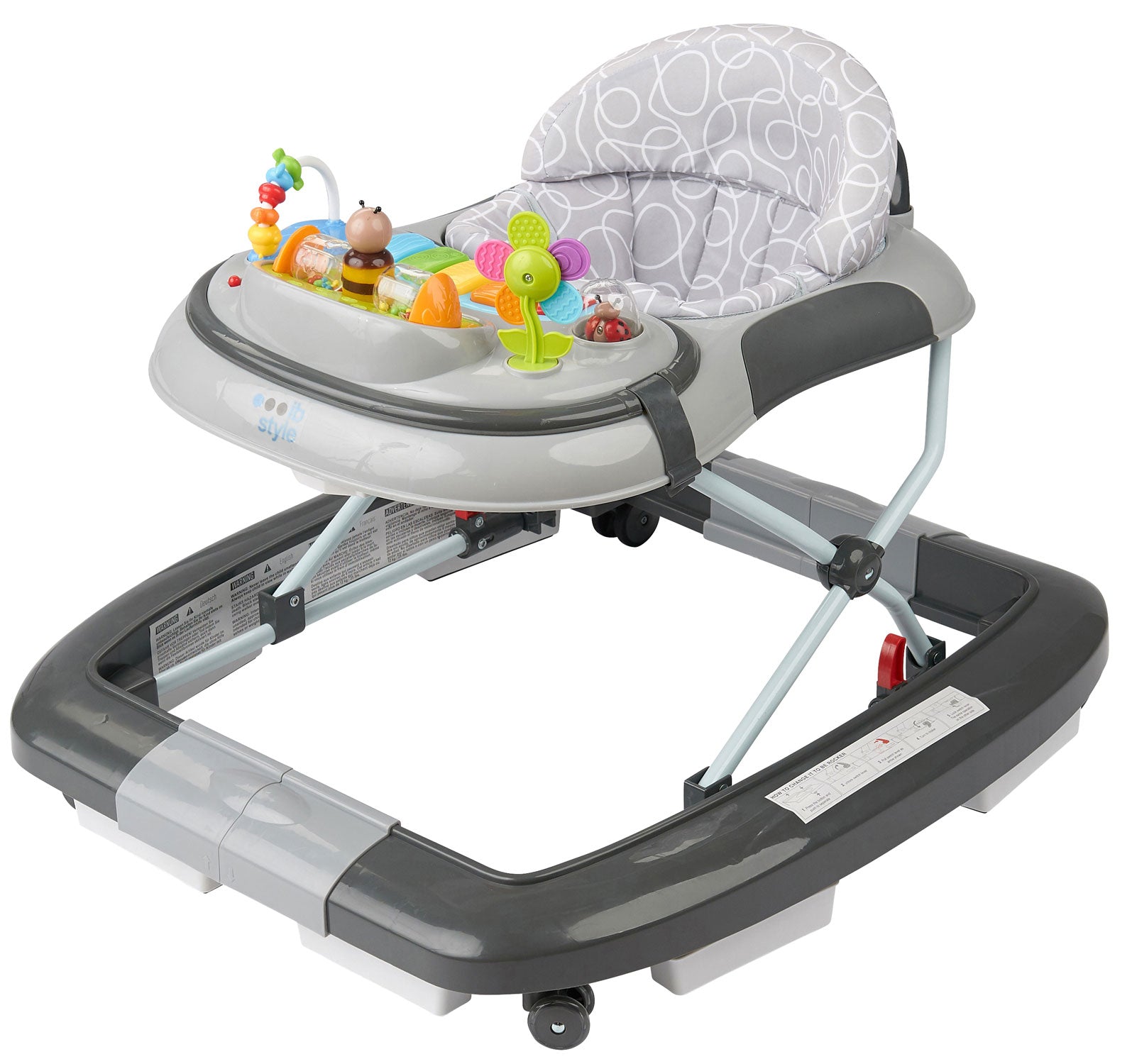 Little World Babywalker Grau