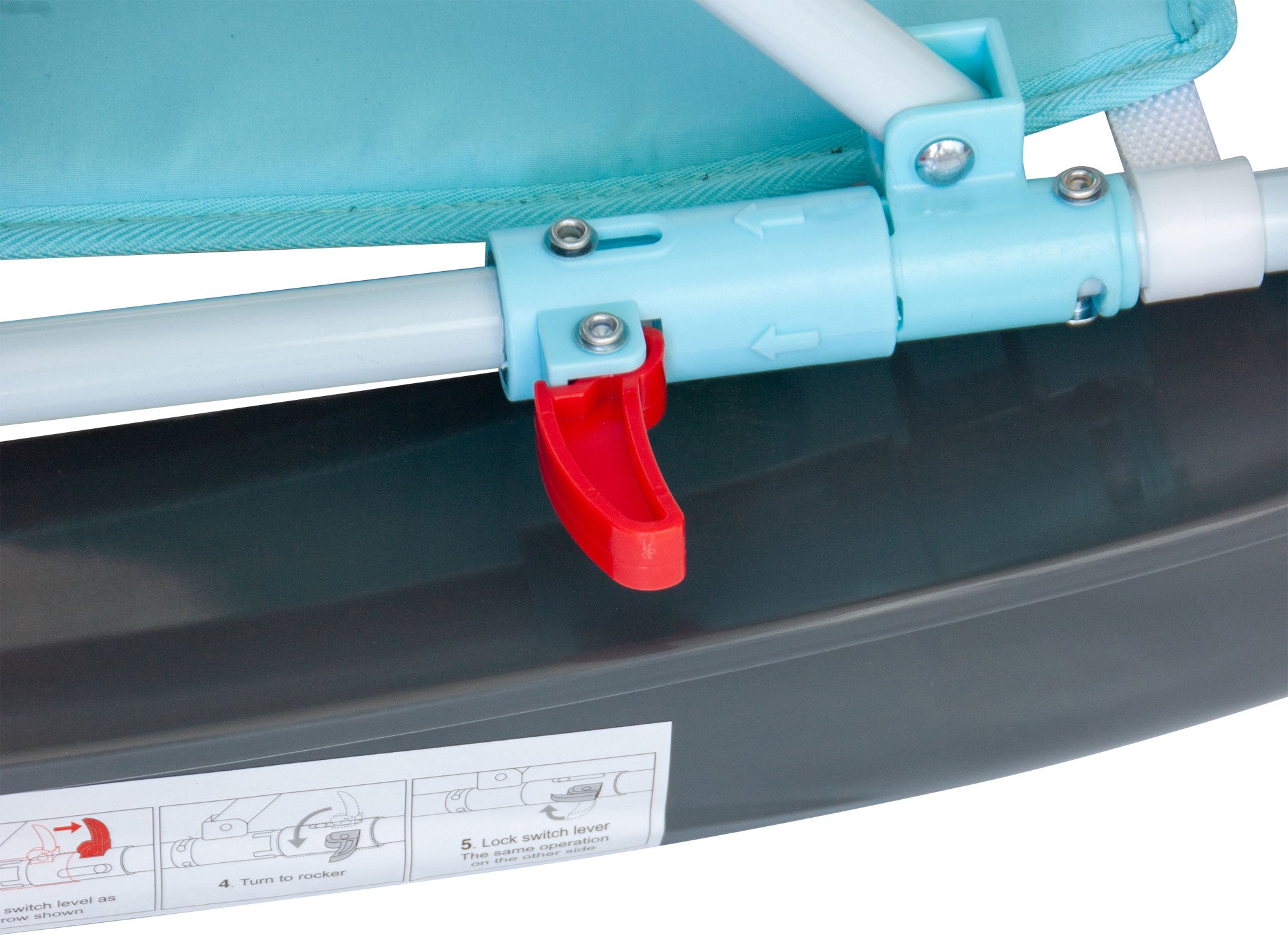 Little World Babywalker Türkis Grau