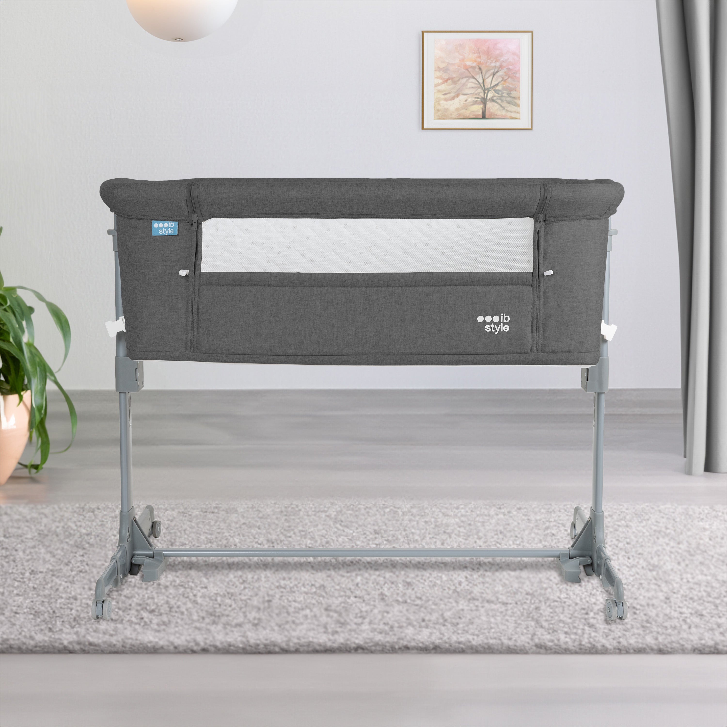 Kinderbett Aluna Dunkel Grau