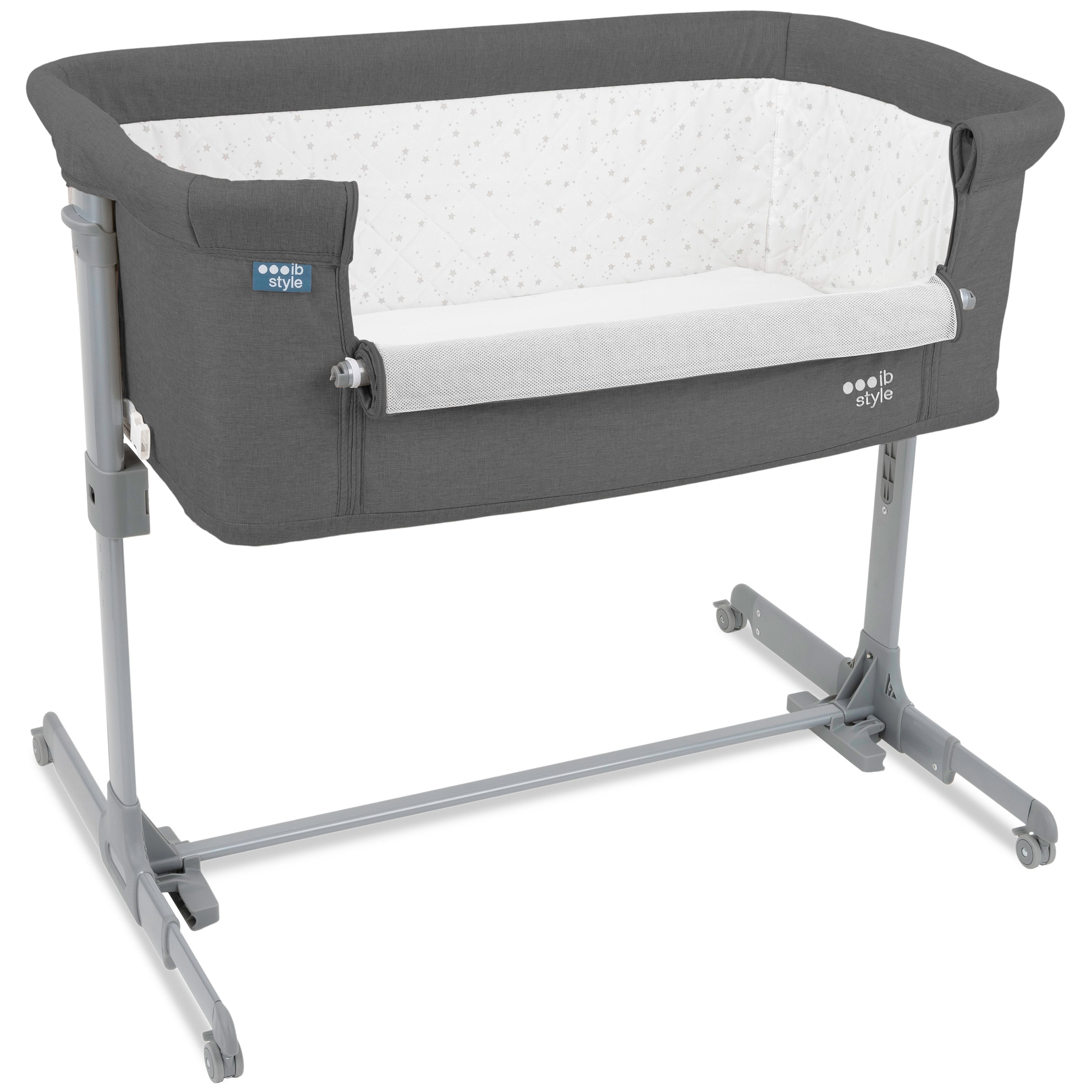 Kinderbett Aluna Dunkel Grau