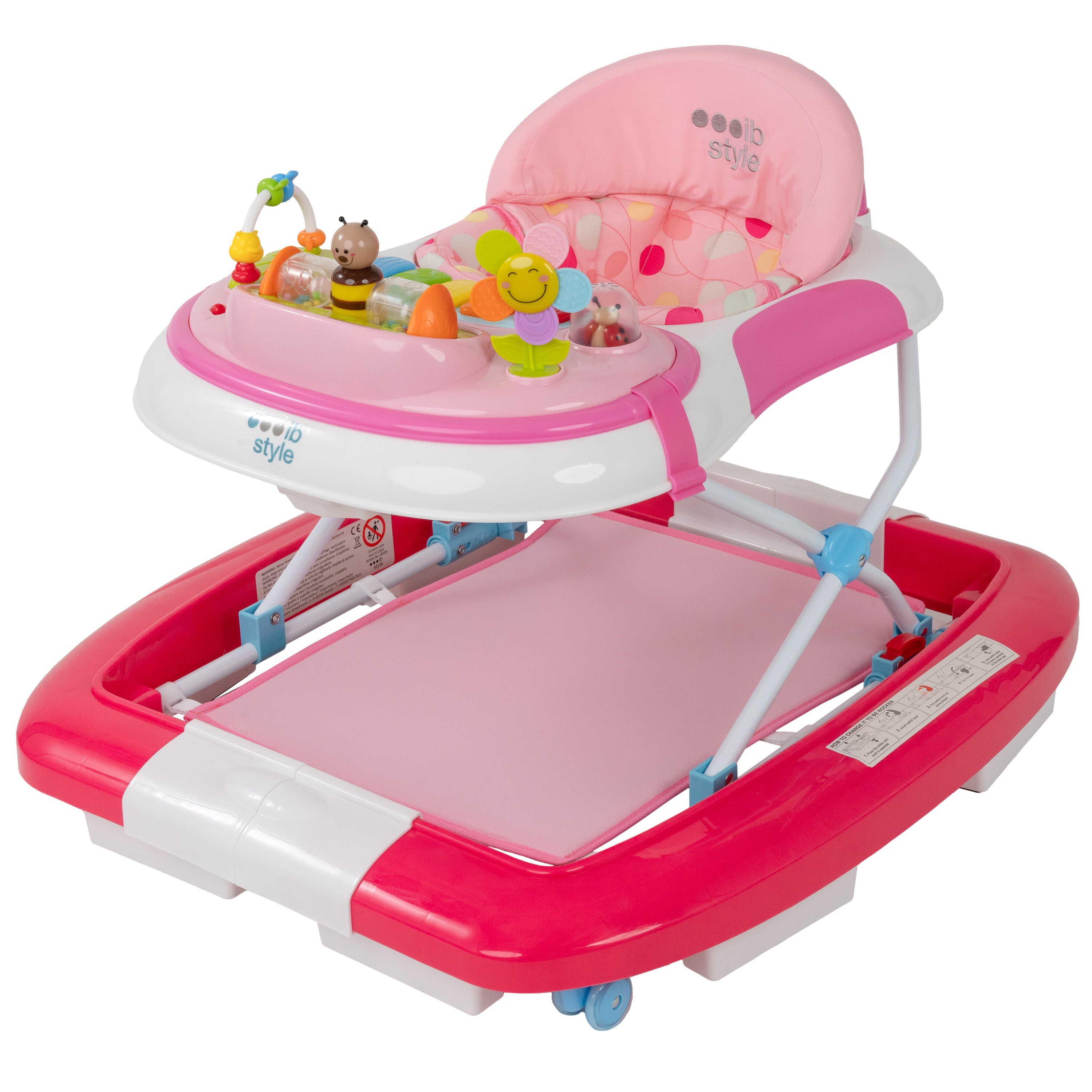 Babywalker Little World Rosa
