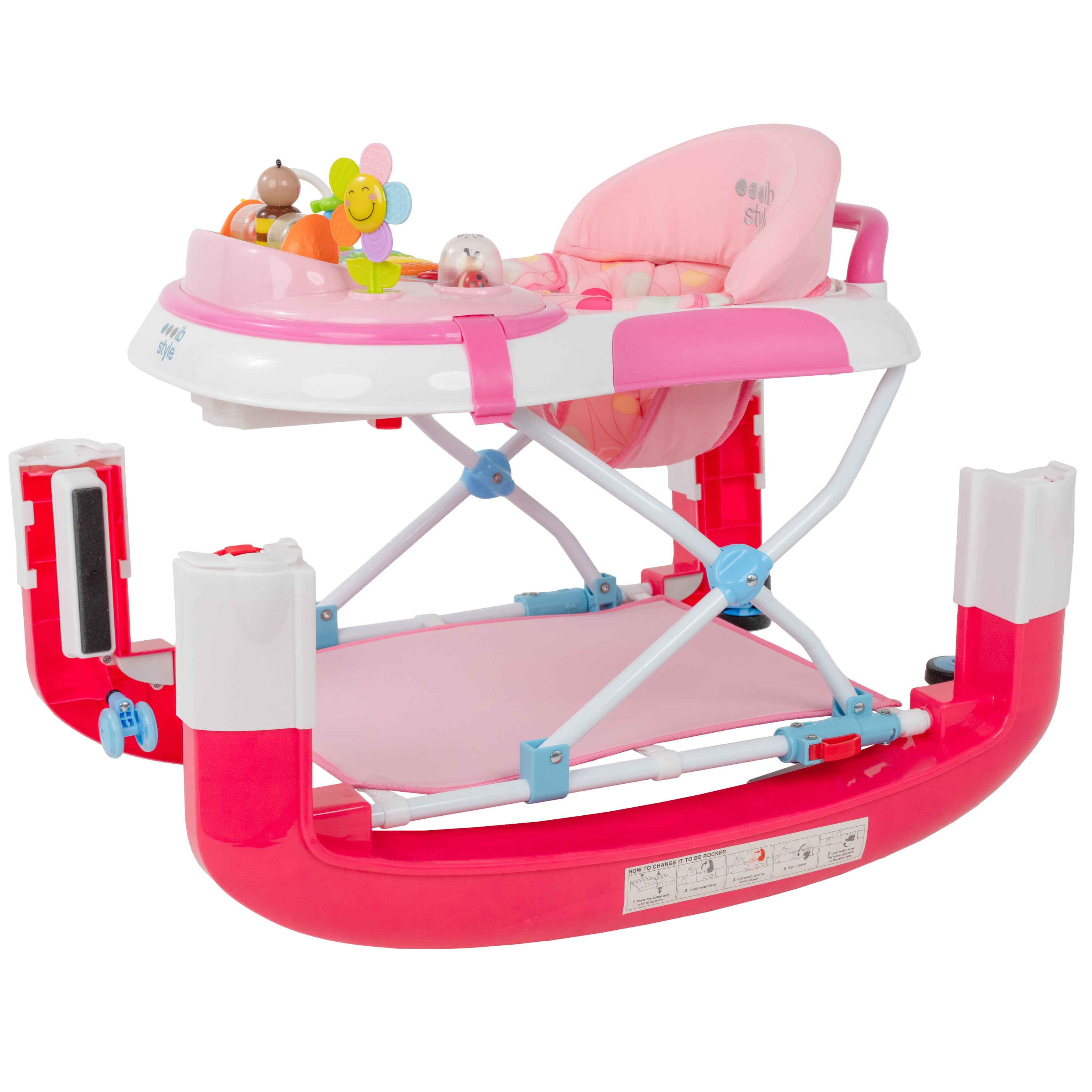 Babywalker Little World Rosa