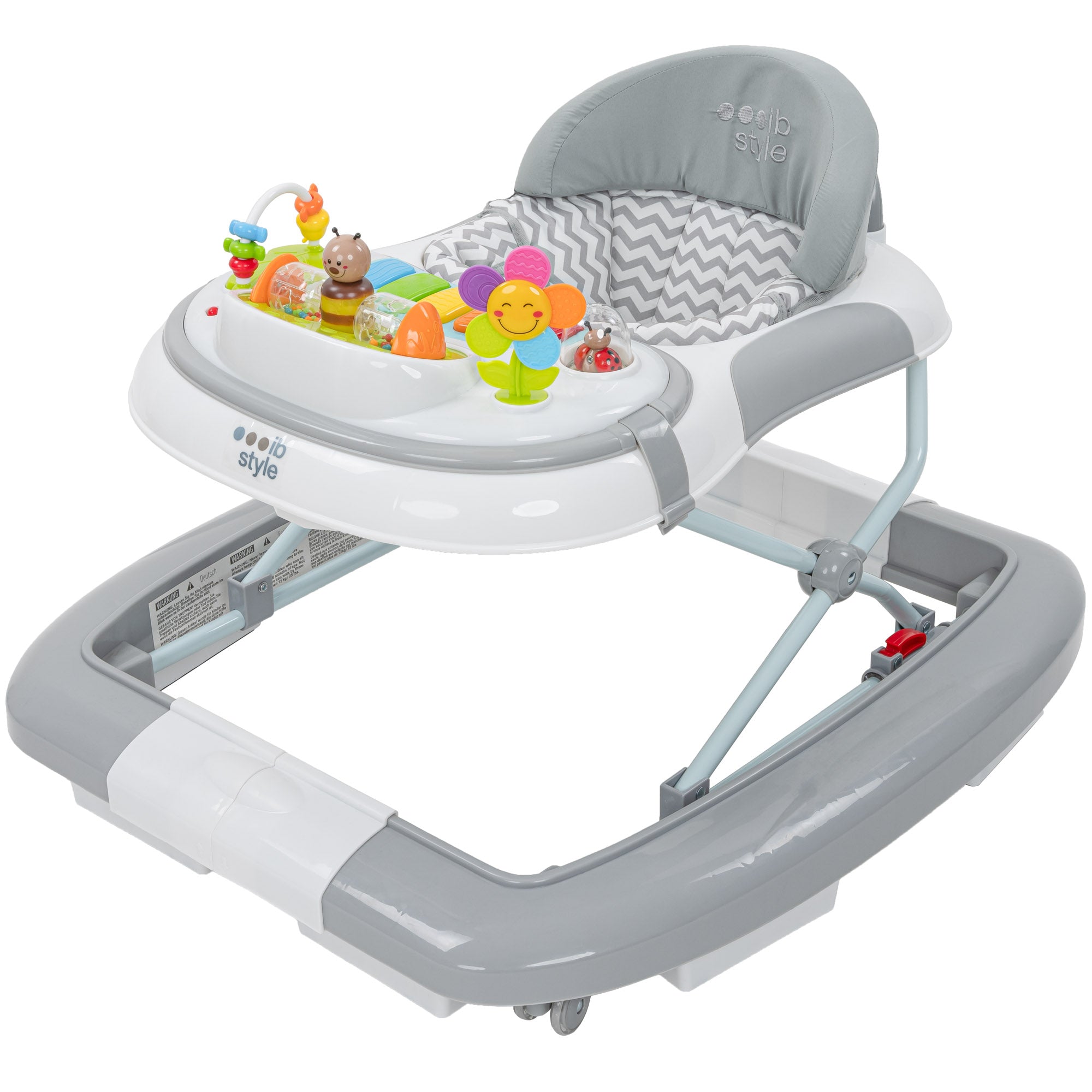 Lauflernhilfe Babywalker Wave Grau 