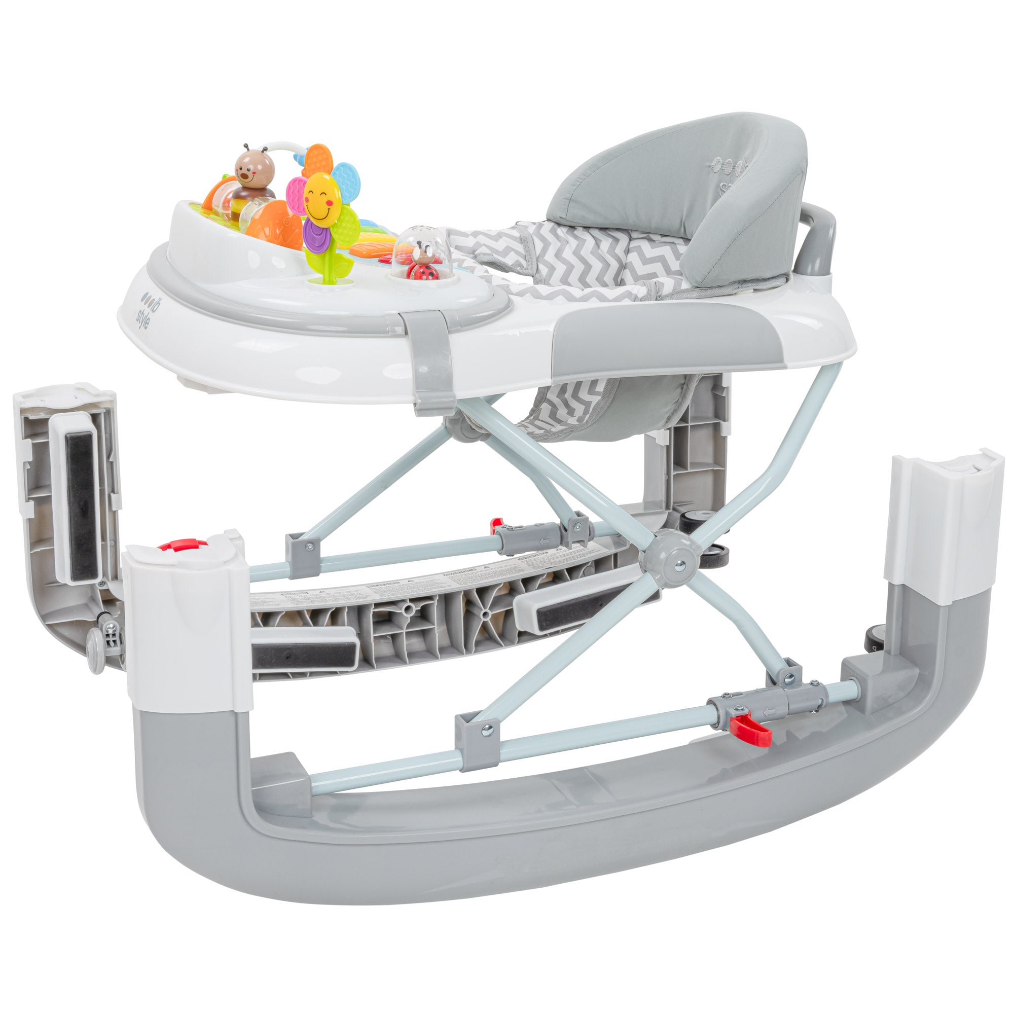 Lauflernhilfe Babywalker Wave Grau 