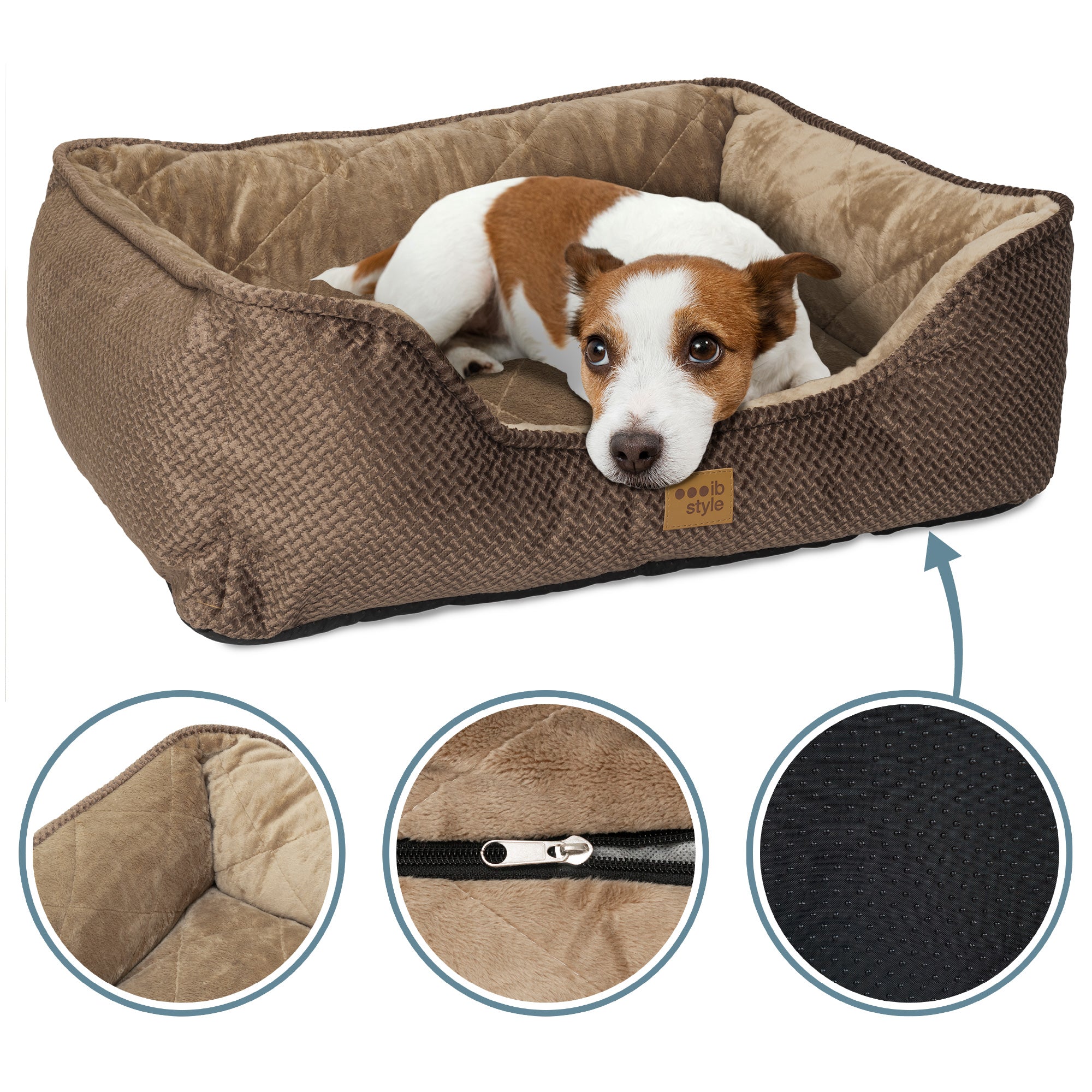 Happy Milo S Hundebett Braun