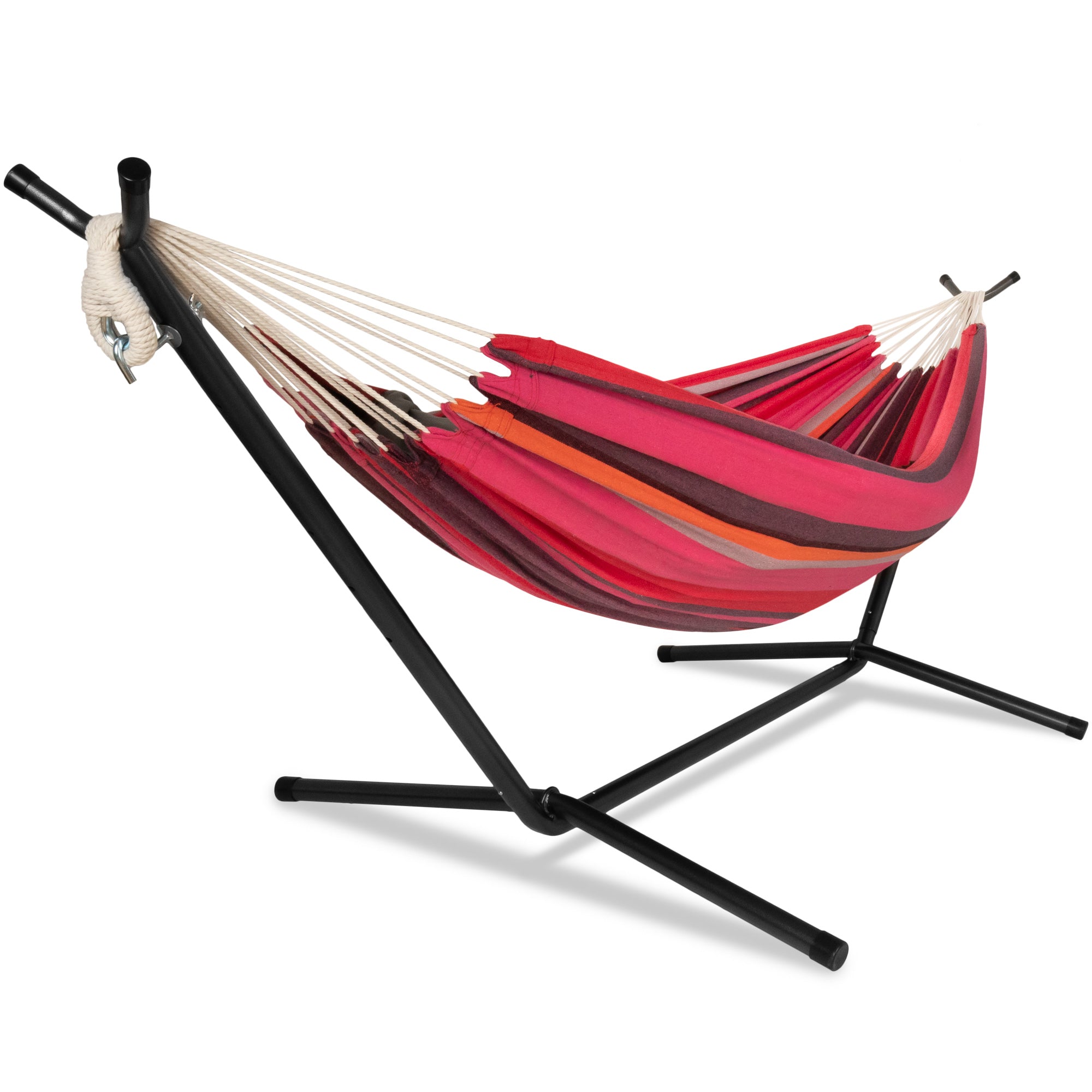 Hängematte Kalani Rot mit Gestell ib style