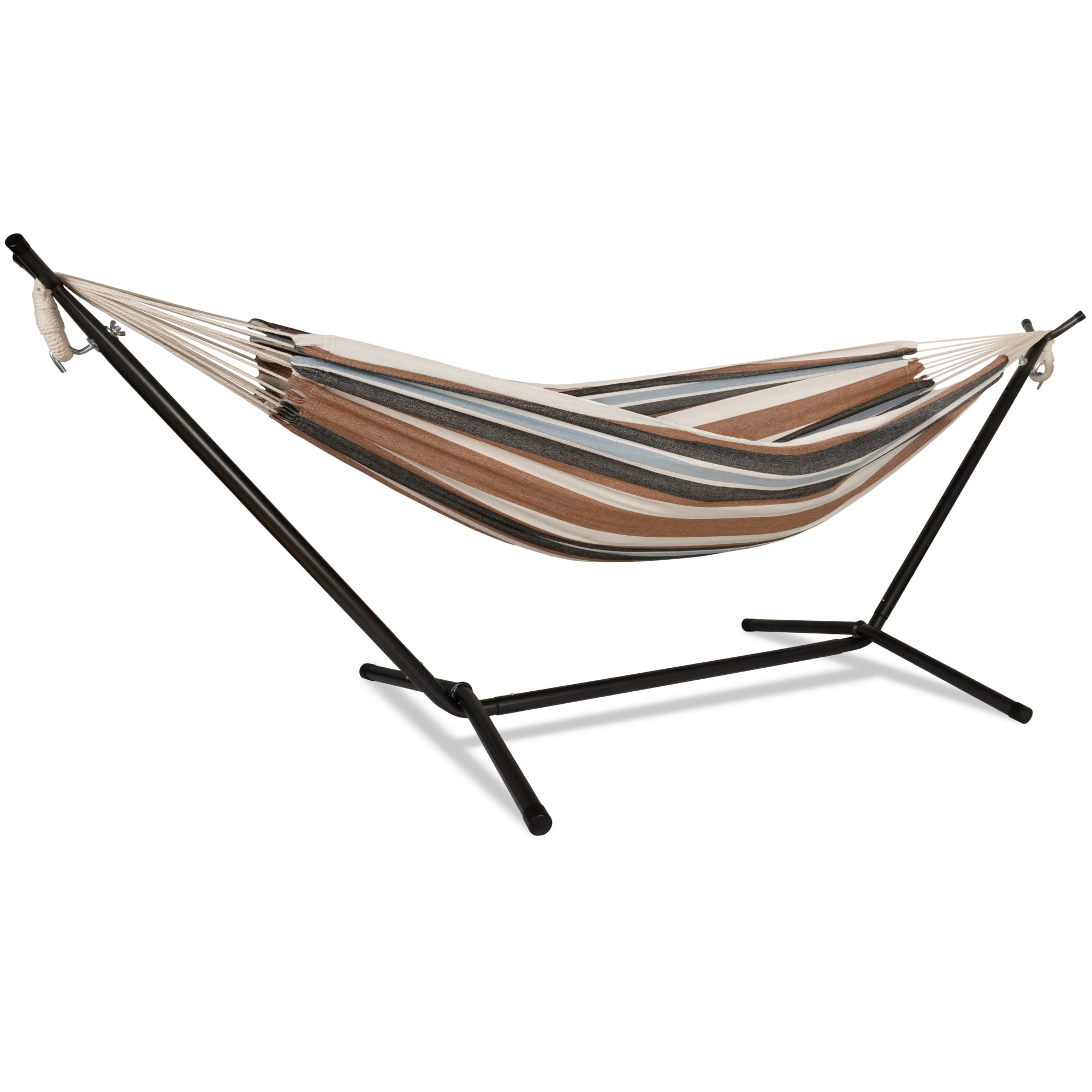 Hängematte Kalani Cappuccino mit Gestell ib style