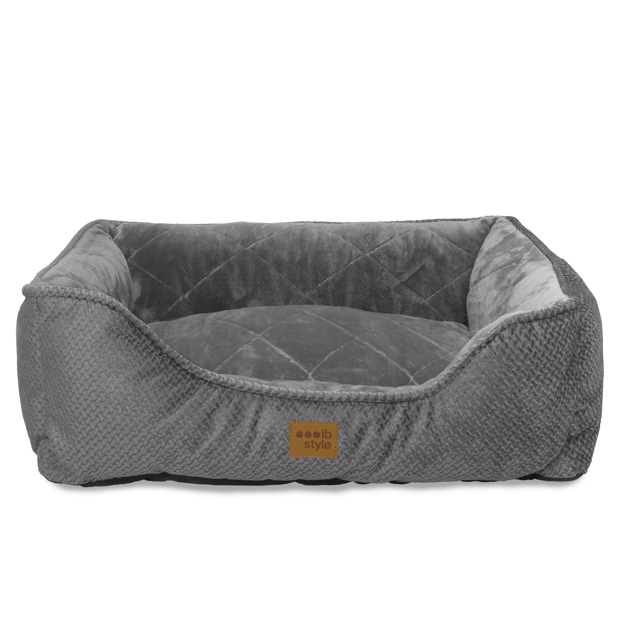 Hundebett Milo M 85 x 70 cm Grau