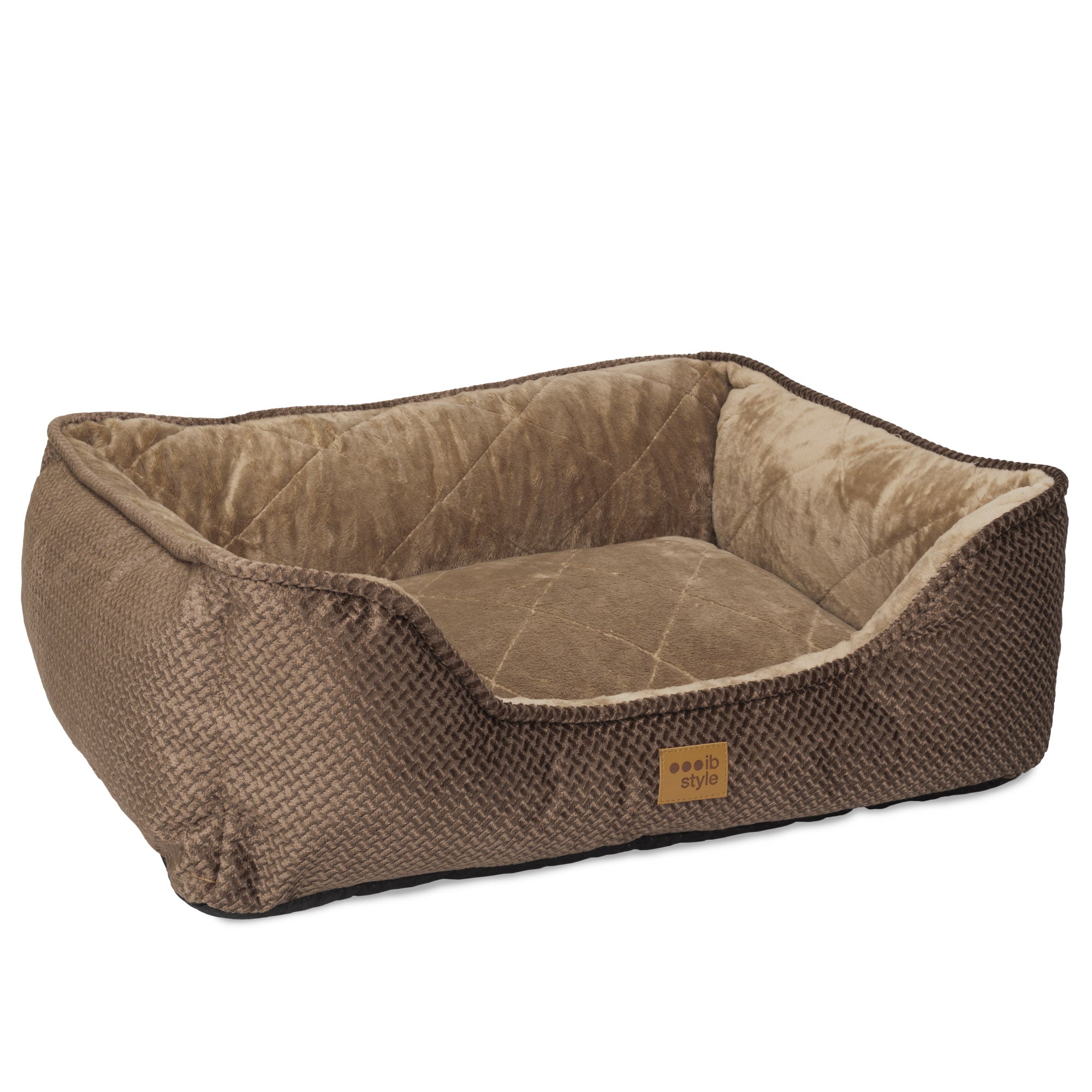 Happy Milo M Hundebett Braun