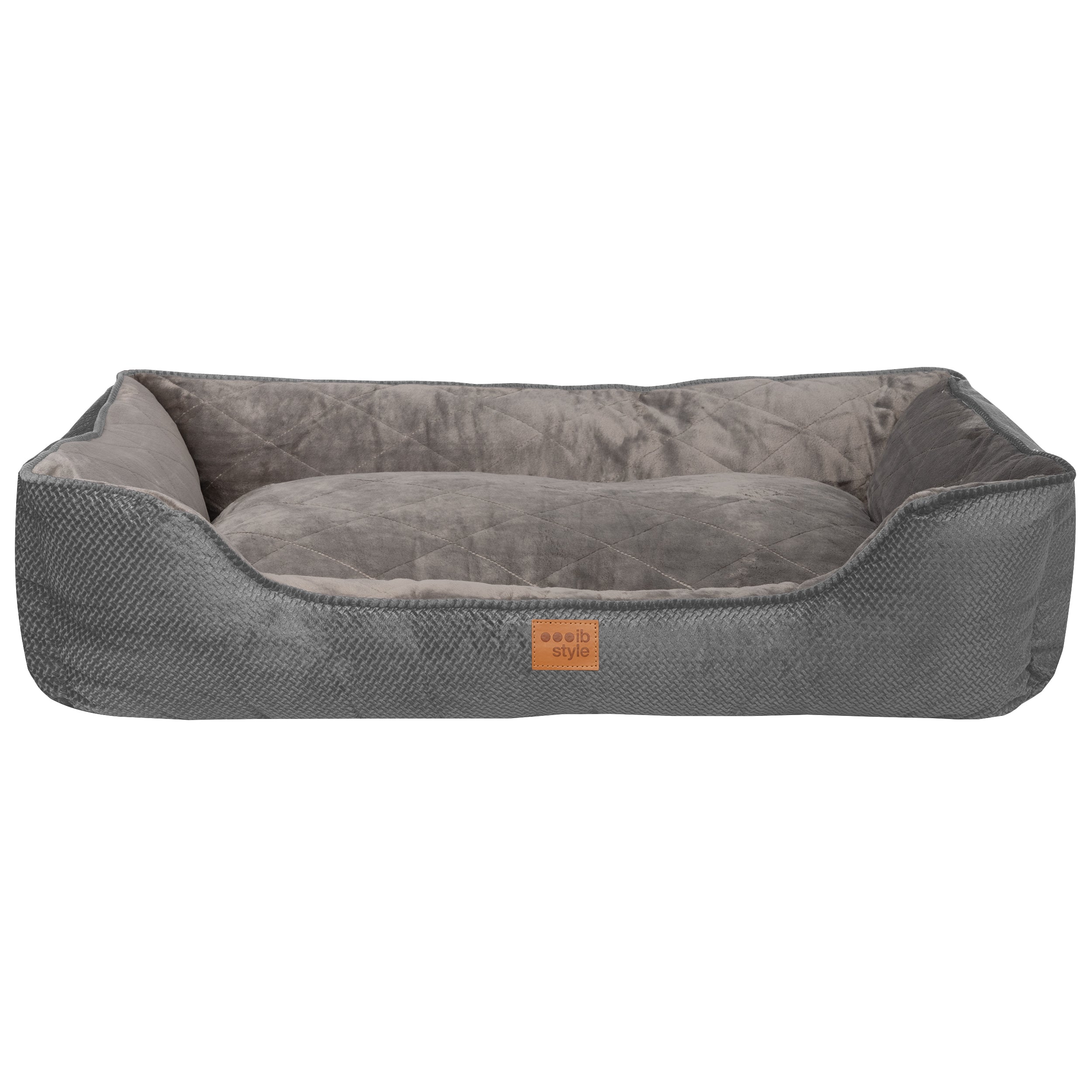 Happy Milo L Hundebett Grau