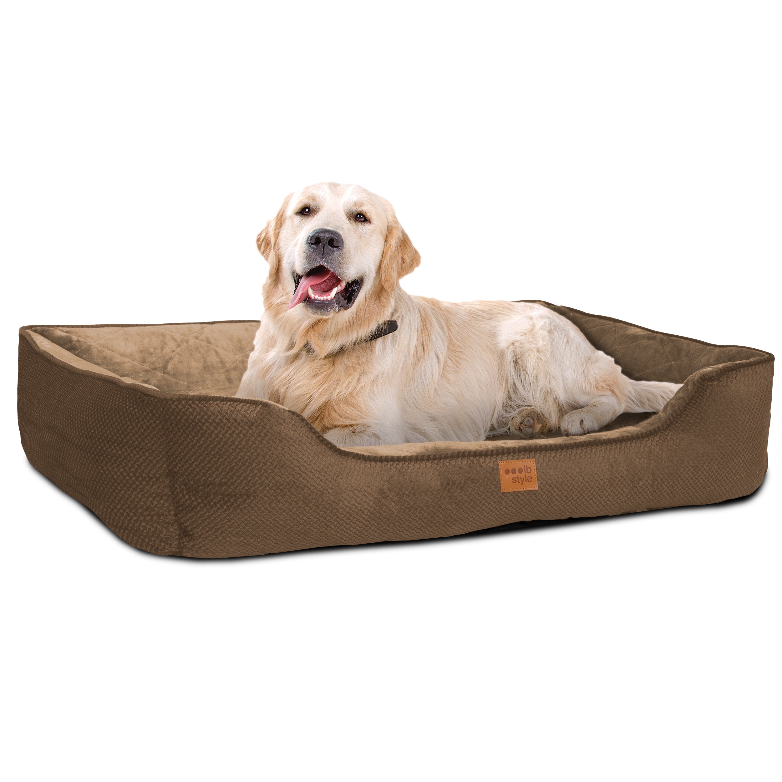 Hundebett Milo L 100 x 80 cm Braun