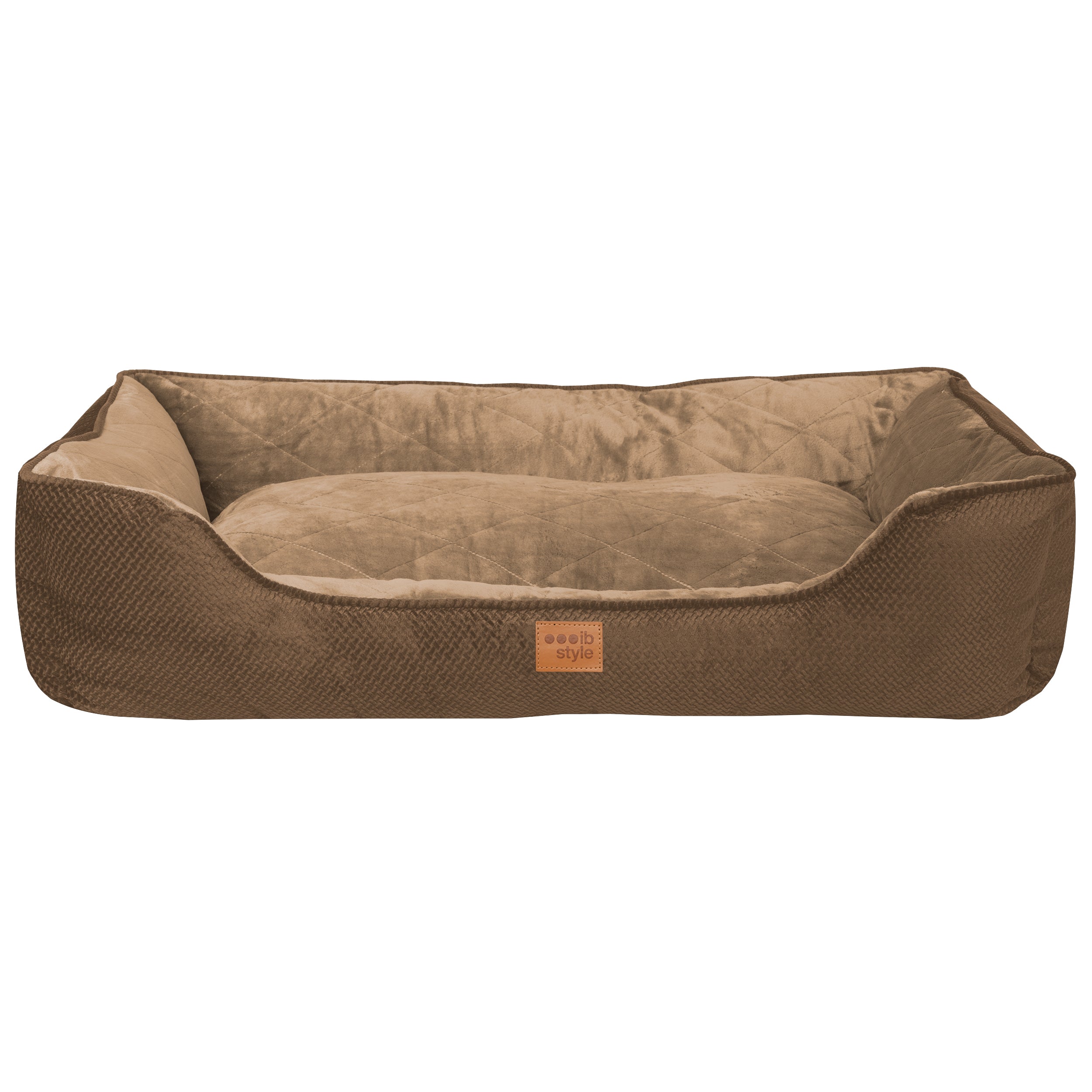 Hundebett Milo L 100 x 80 cm Braun