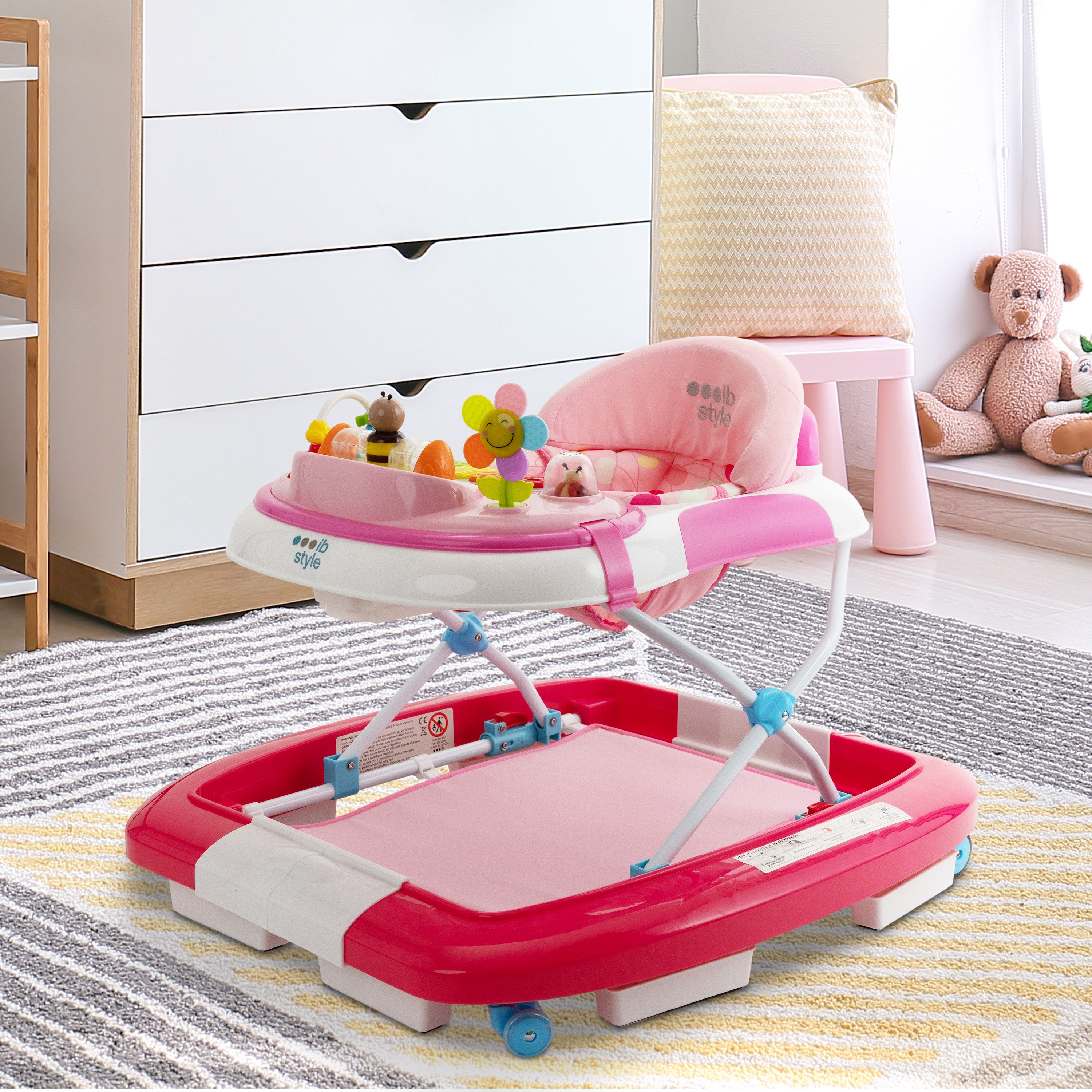 Babywalker Little World Rosa