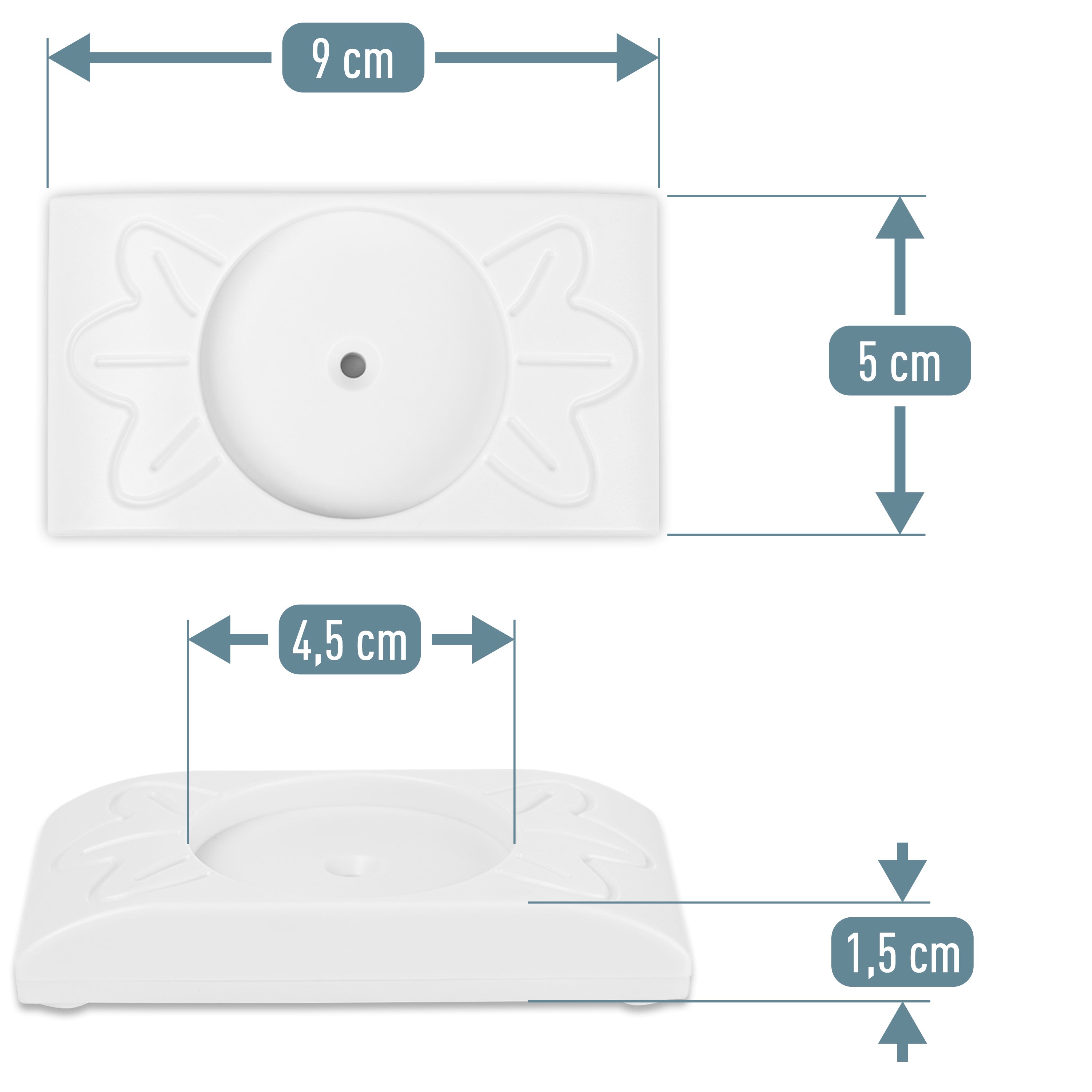 Wandschutzkappen 4er Set